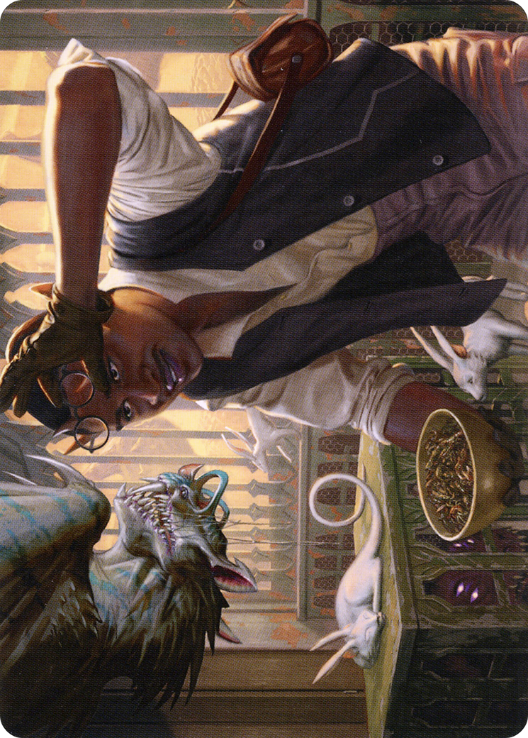 Bennie Bracks, Zoologist // Bennie Bracks, Zoologist (ASNC-049) - New Capenna Art Series (Borderless)