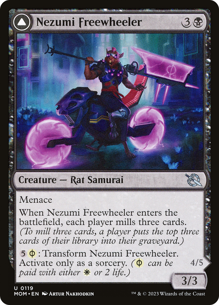 Nezumi Freewheeler (MOM-119) - March of the Machine