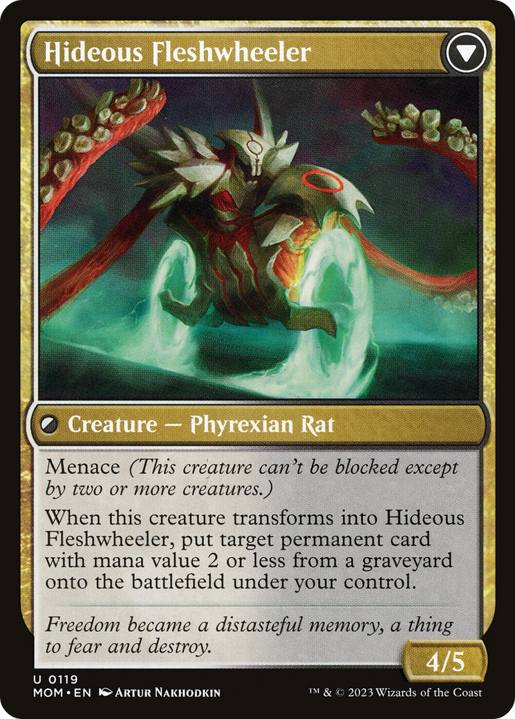 Nezumi Freewheeler (MOM-119) - March of the Machine Foil