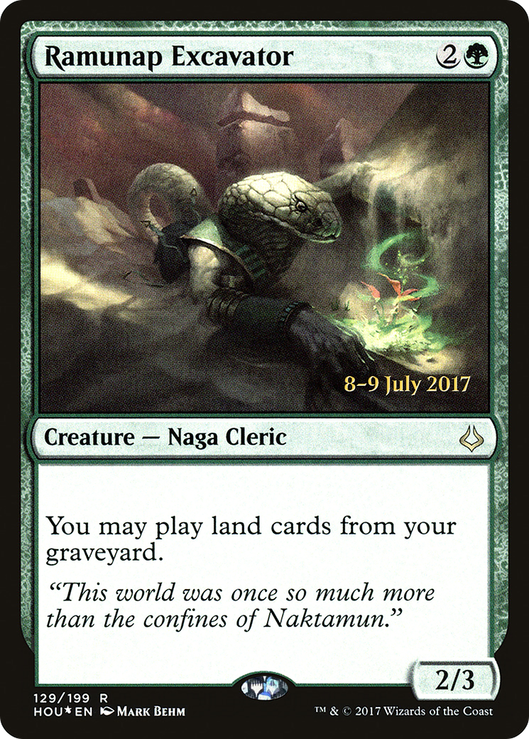 Ramunap Excavator (PRE-129) - Hour of Devastation Promos Foil