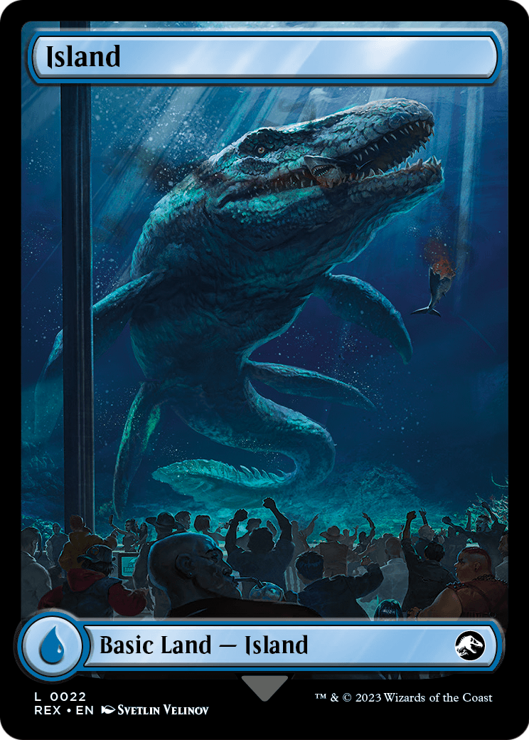 Island (REX-022) - Jurassic World Collection Foil