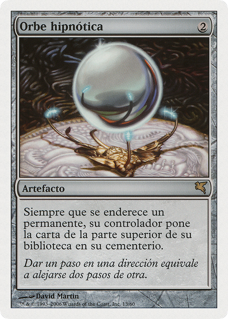 Mesmeric Orb (Italian)- "Globo Mesmerico" (PSAL-H13) - Salvat 2005