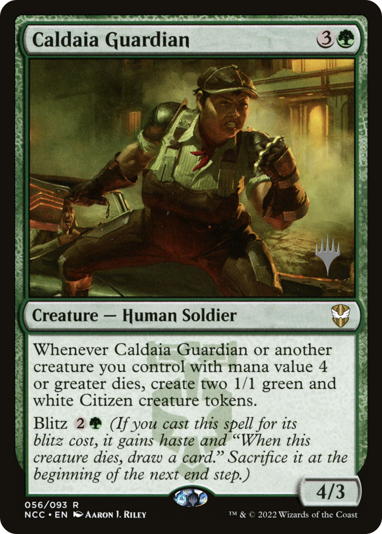 Caldaia Guardian (PPSNC-056) - New Capenna Commander Promos Foil
