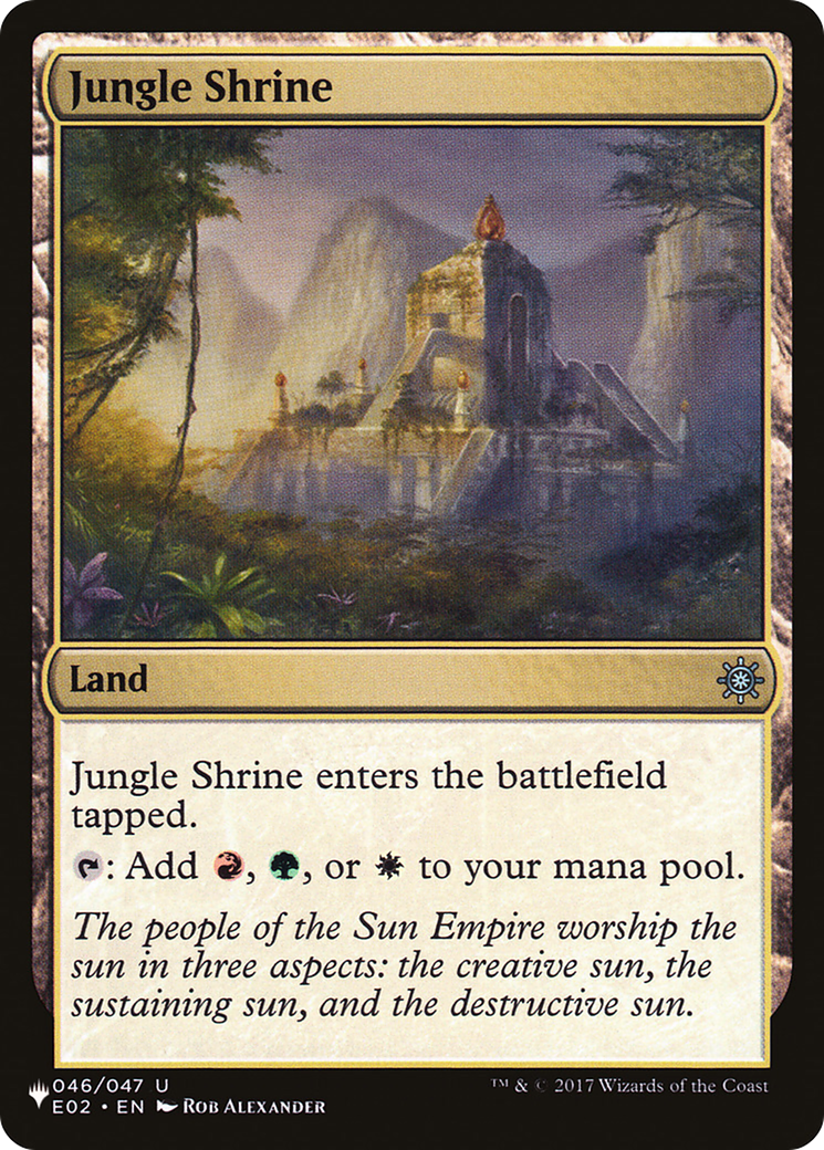 Jungle Shrine (E02) (LIST-E02-46) - The List