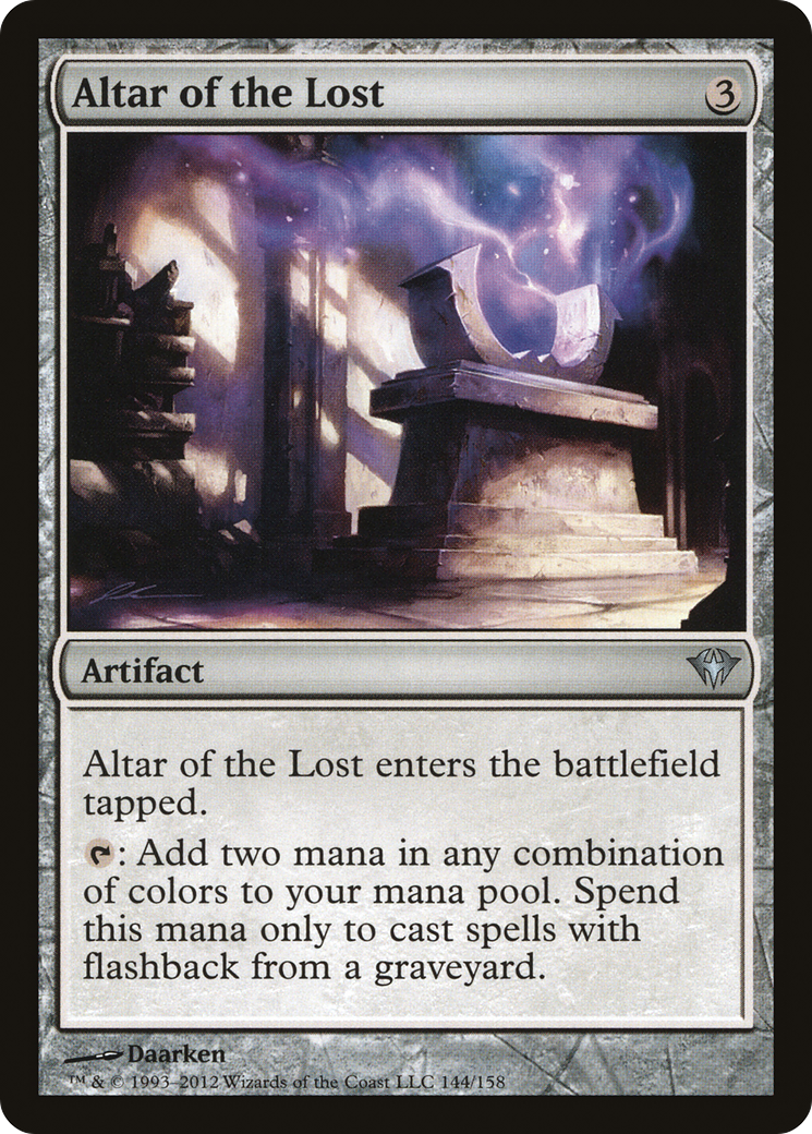 Altar of the Lost (DKA-144) - Dark Ascension Foil