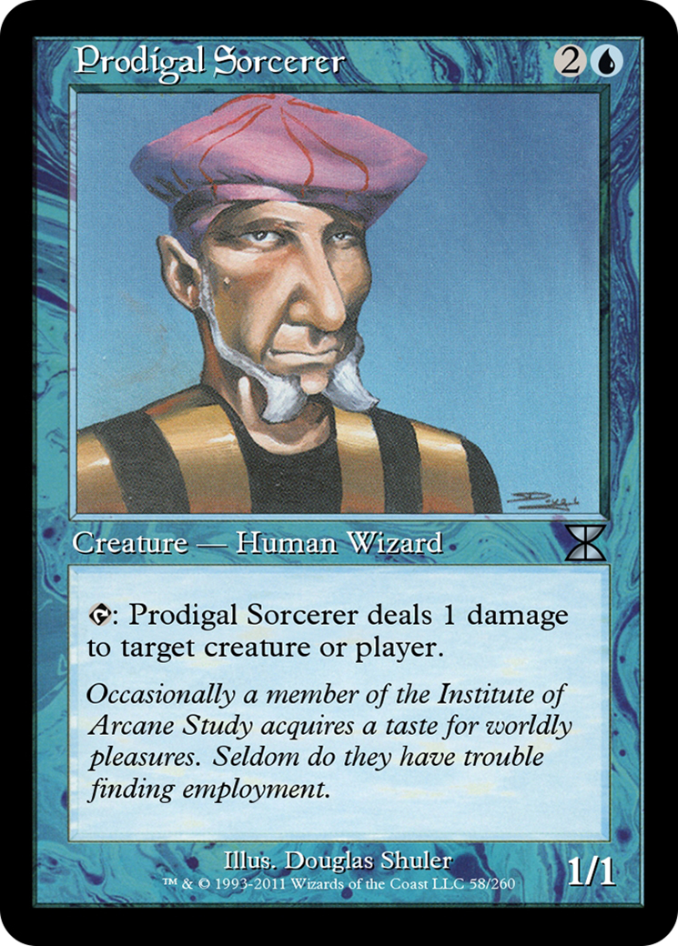 Prodigal Sorcerer (ME4-058) - Masters Edition IV Foil