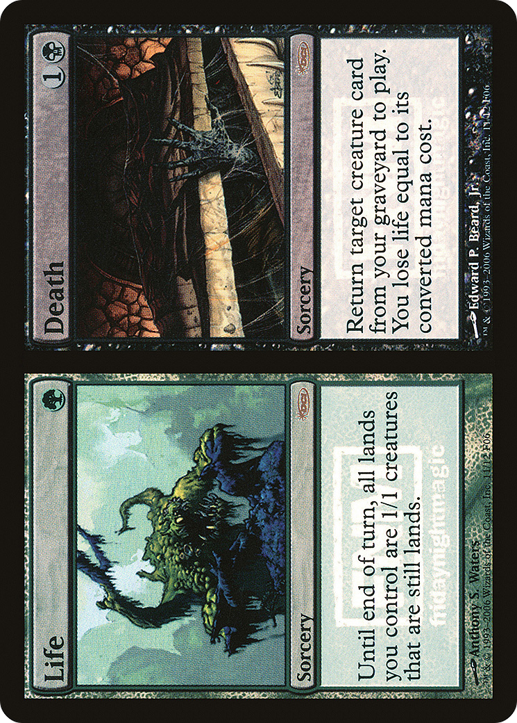 Life // Death (FNM-11A) - Friday Night Magic 2006 Foil