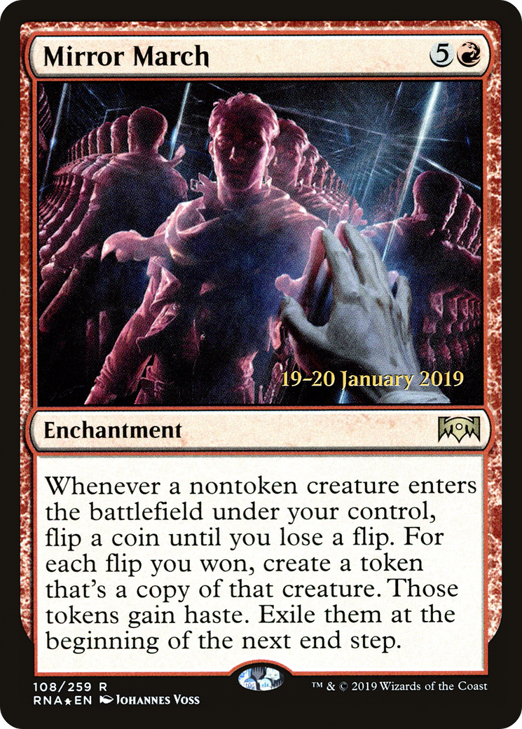 Mirror March (PRE-108) - Ravnica Allegiance Promos Foil