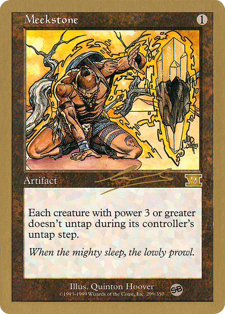 Meekstone - 2000 Nicolas Labarre (6ED) (SB) (WCD-) - World Championship Decks 2000