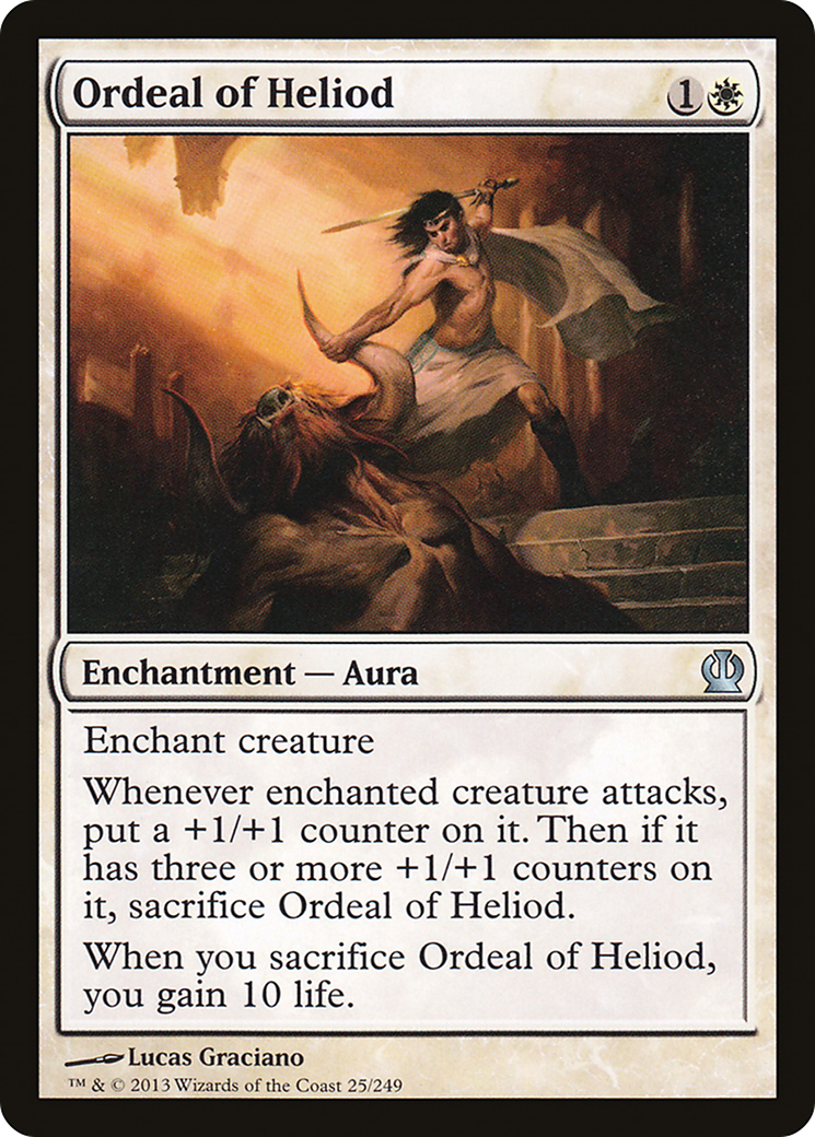 Ordeal of Heliod (THS-025) - Theros Foil