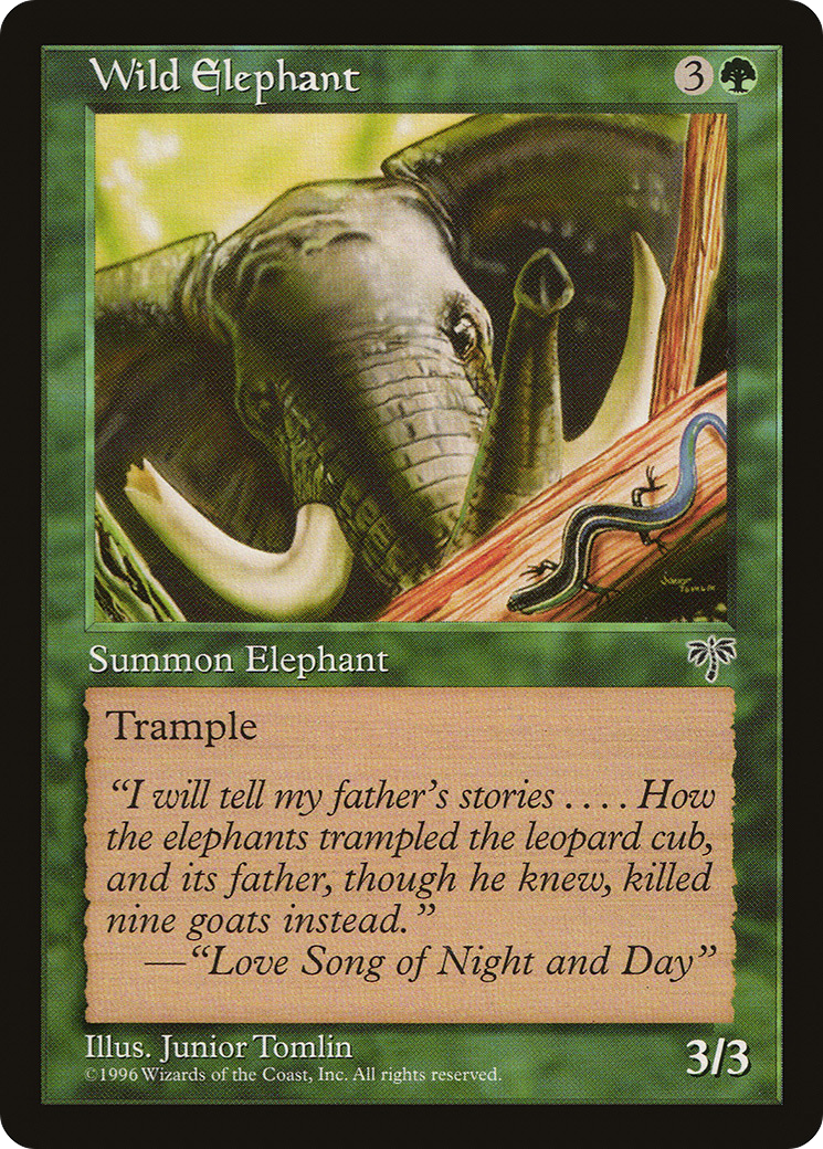Wild Elephant (MIR-) - Mirage