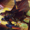 Benalish Sleeper // Benalish Sleeper (ADMU-004) - Dominaria United Art Series (Borderless) Foil