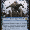 Suspicious Stowaway (Showcase) (MID-288) - Innistrad: Midnight Hunt: (Showcase, Double Faced Transform) Foil