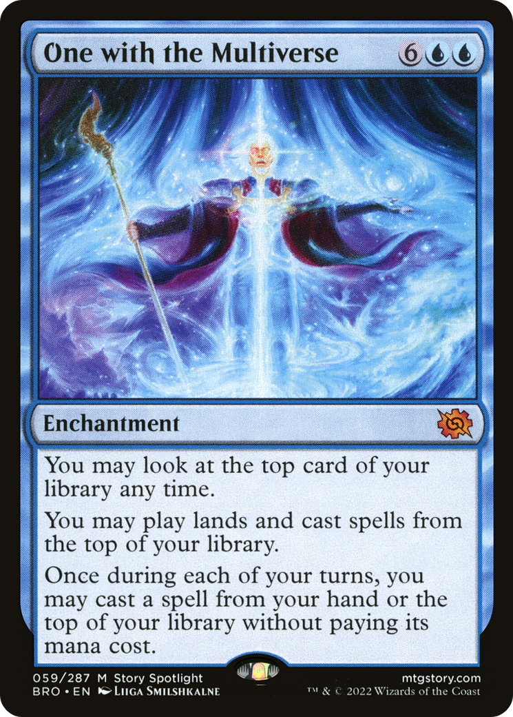 One with the Multiverse (BRO-059) - The Brothers' War Foil