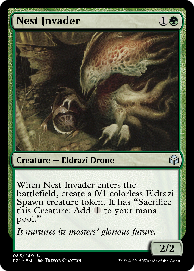 Nest Invader (PZ1-083) - Legendary Cube Prize Pack
