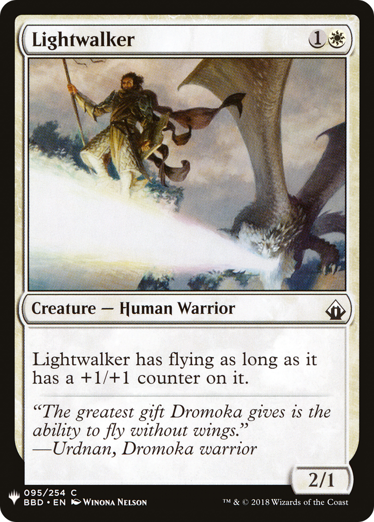 Lightwalker (LIST-BBD-95) - The List