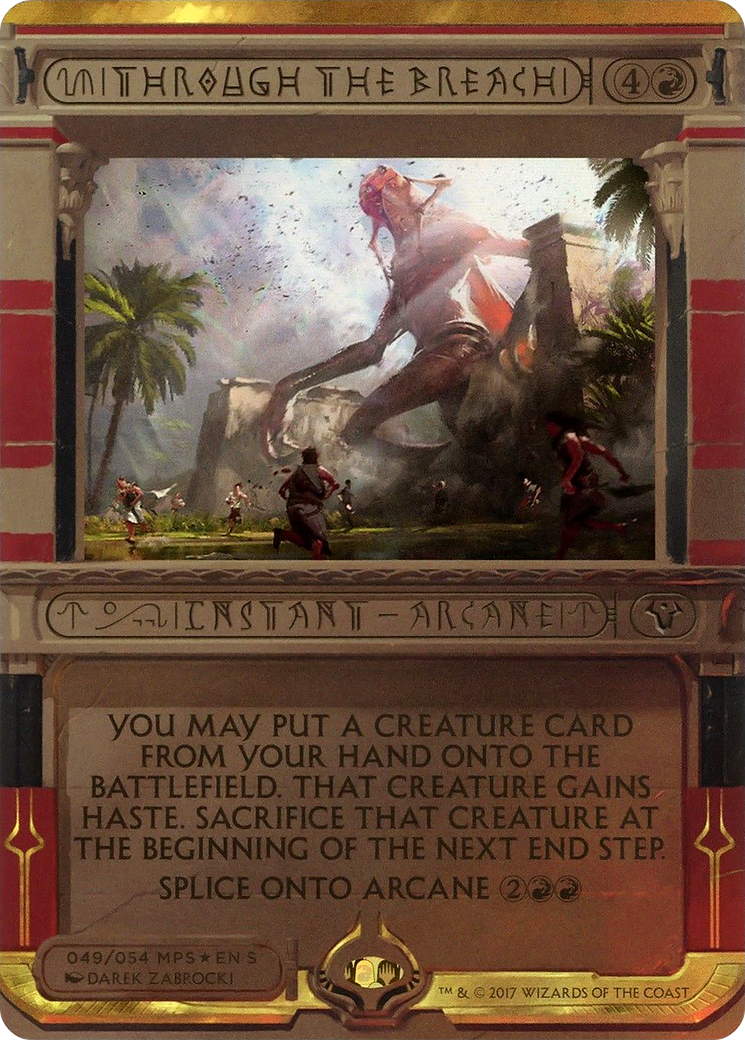 Through the Breach (MPS2-049) - Amonkhet Invocations (Borderless) Foil