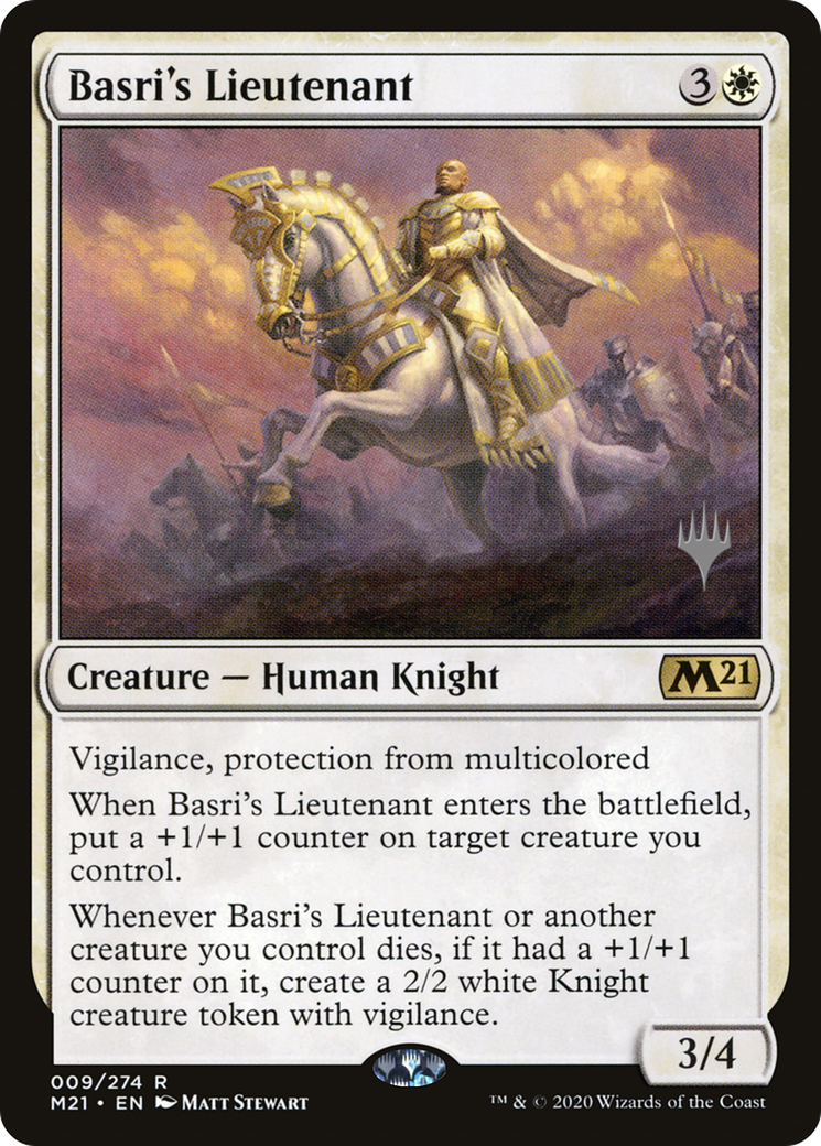 Basri's Lieutenant (PPM21-09P) - Core Set 2021 Promos