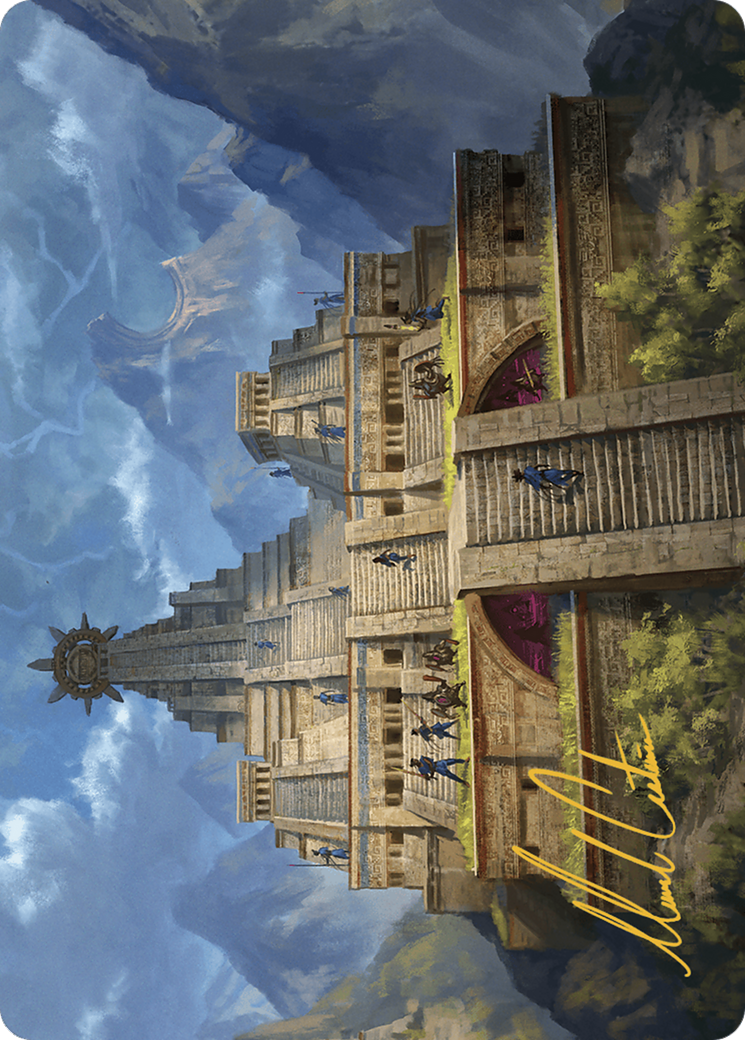 Barracks of the Thousand // Barracks of the Thousand (ALCI-006) - The Lost Caverns of Ixalan Art Series (Borderless)