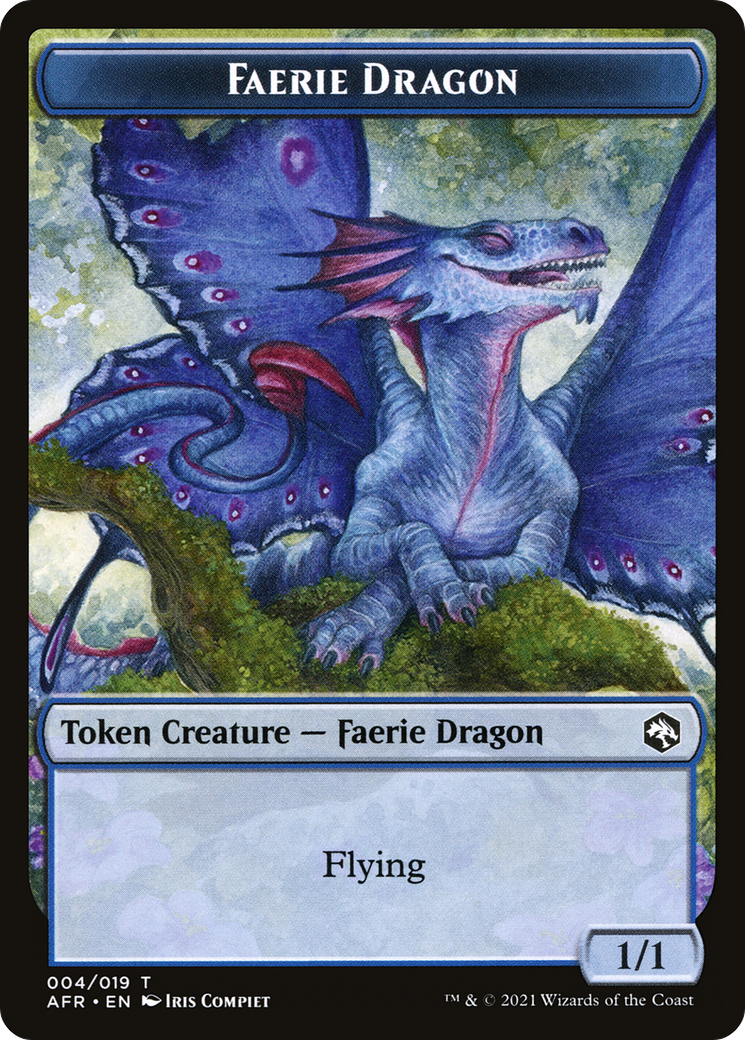 Faerie Dragon (TAFR-004) - Adventures in the Forgotten Realms Tokens Foil
