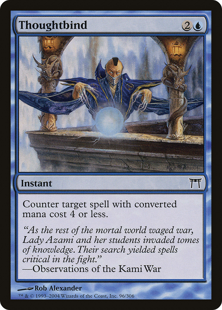 Thoughtbind (CHK-096) - Champions of Kamigawa Foil