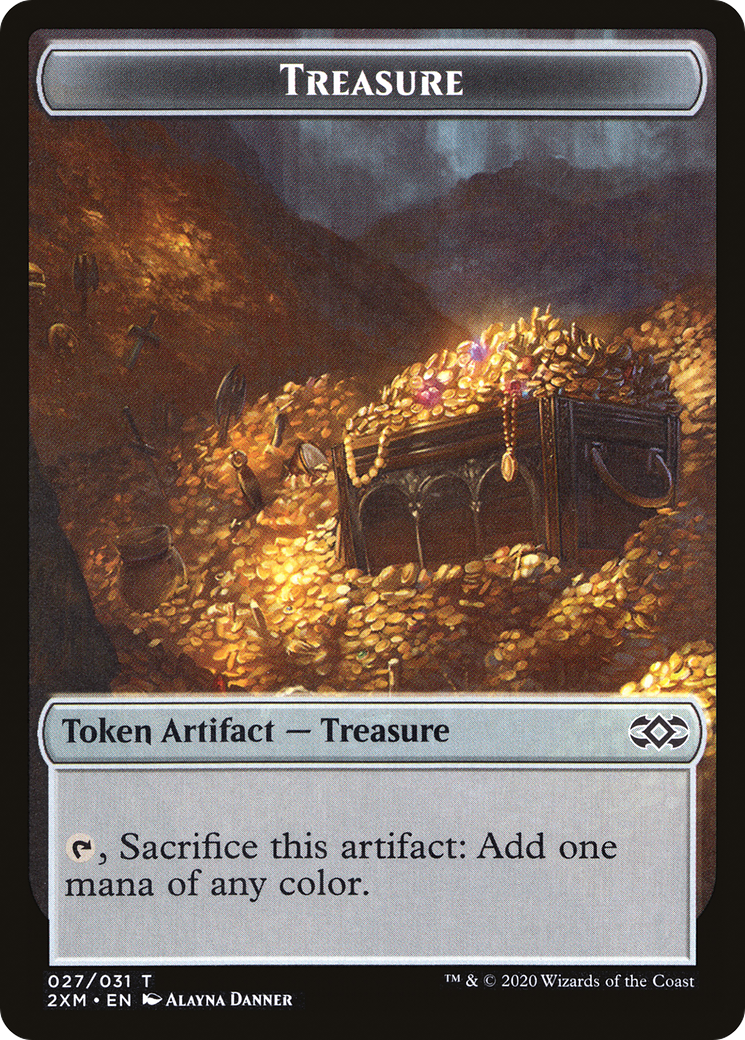 Treasure (T2XM-027) - Double Masters Tokens
