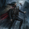 Dracula, Blood Immortal // Dracula, Blood Immortal (AVOW-071) - Crimson Vow Art Series (Borderless) Foil