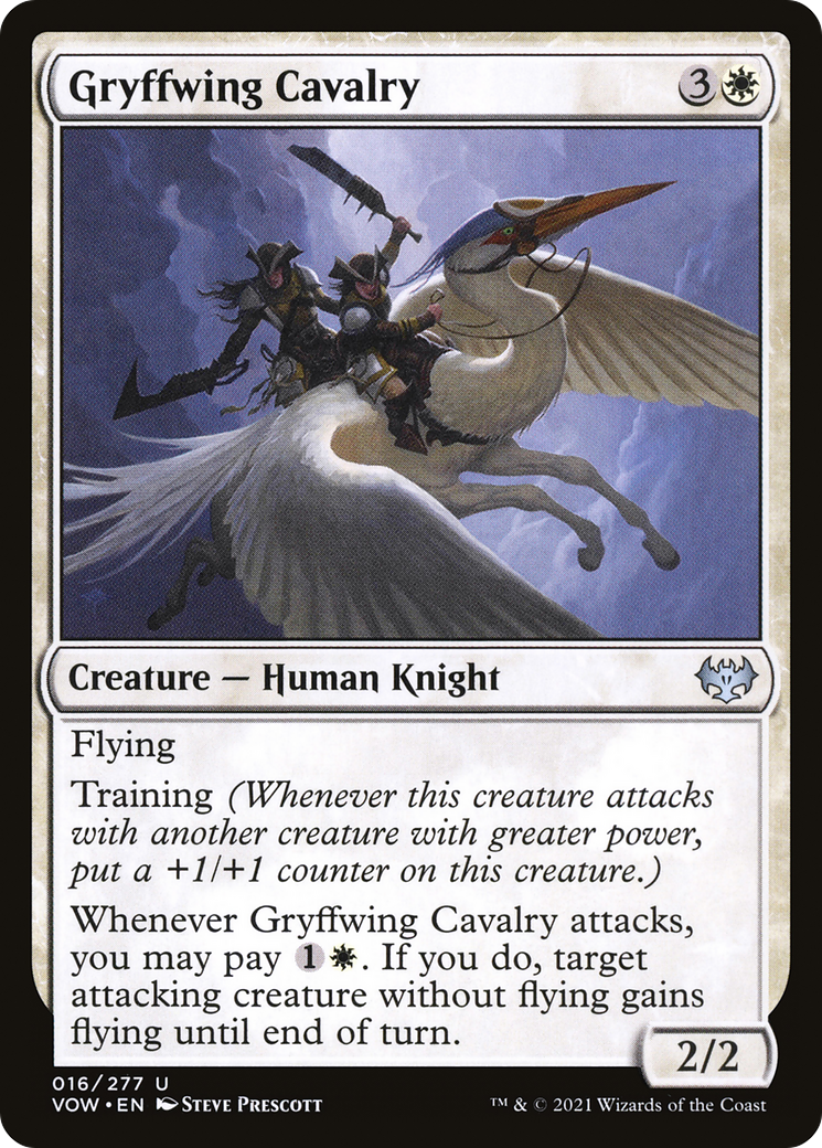 Gryffwing Cavalry (VOW-016) - Innistrad: Crimson Vow