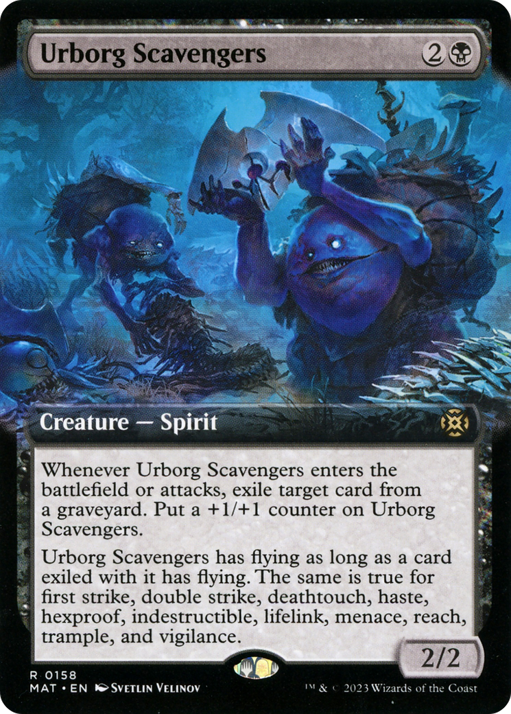 Urborg Scavengers (Extended Art) (MAT-158) - March of the Machine: The Aftermath: (Extended Art)