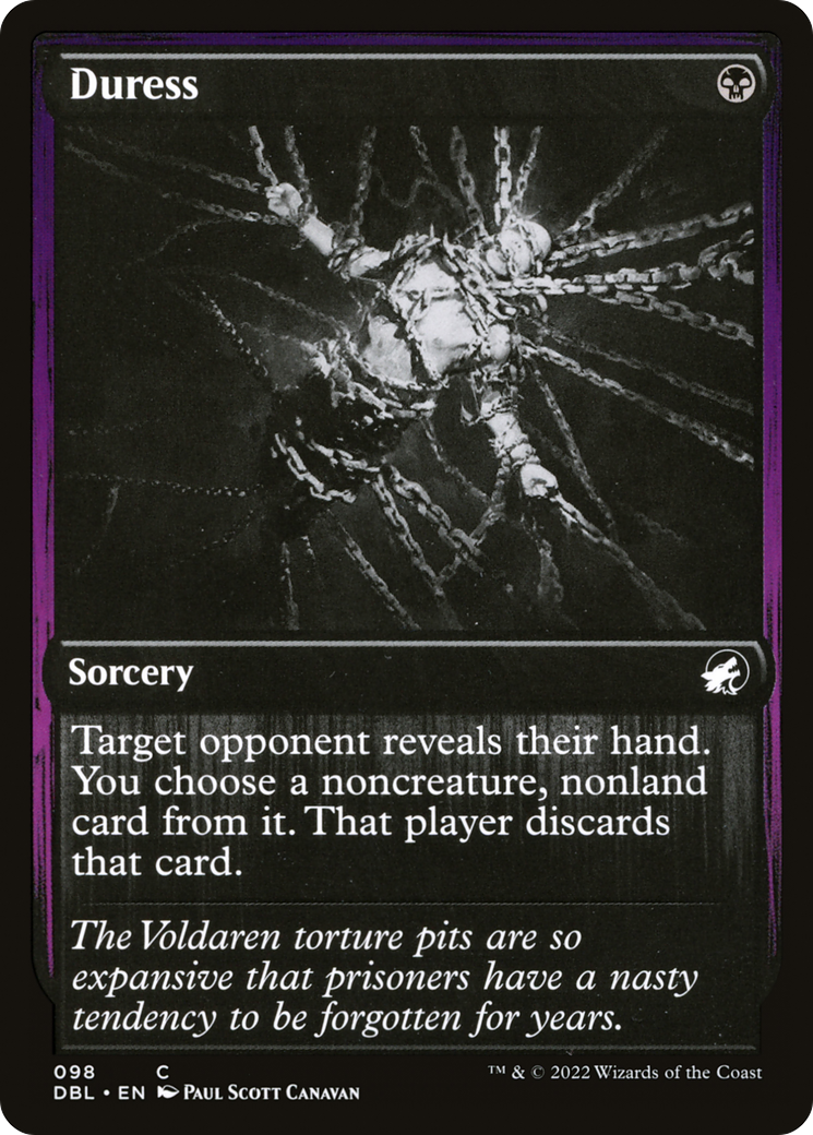 Duress (DBL-098) - Innistrad: Double Feature