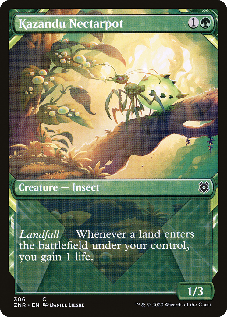 Kazandu Nectarpot (Showcase) (ZNR-306) - Zendikar Rising: (Showcase) Foil