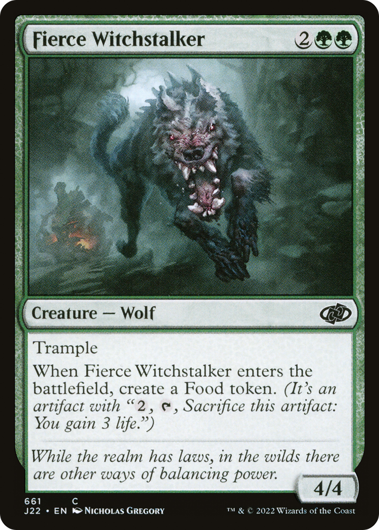 Fierce Witchstalker (J22-661) - Jumpstart 2022