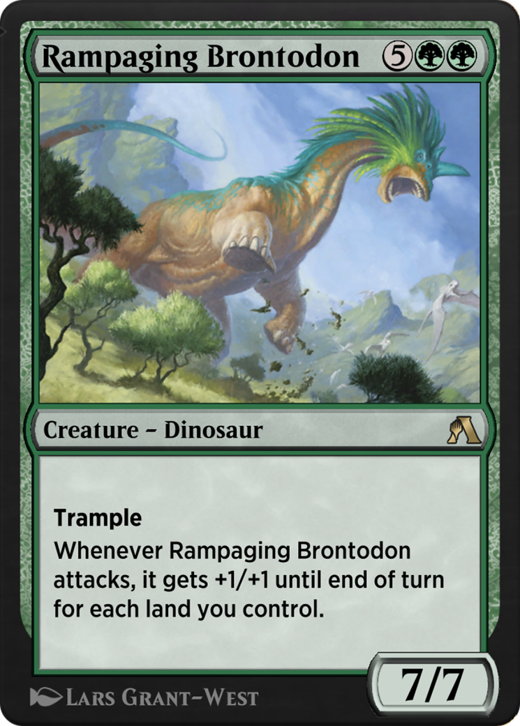 Rampaging Brontodon (ANB-102) - Arena Beginner Set