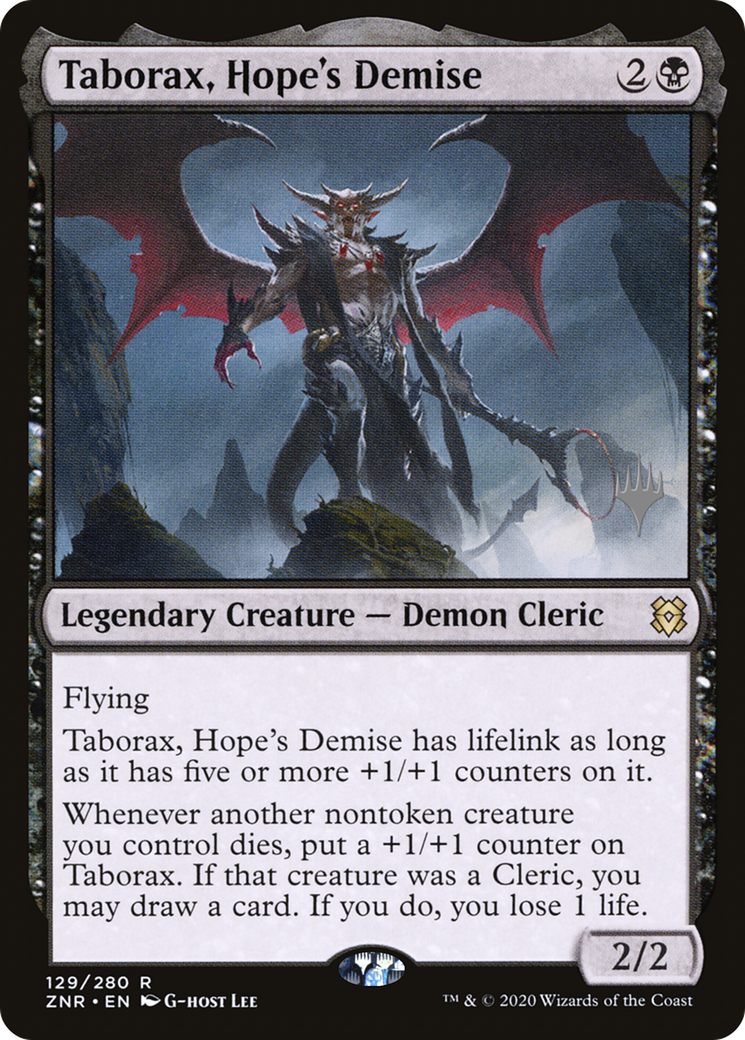Taborax, Hope's Demise (PPZNR-129P) - Zendikar Rising Promos Foil