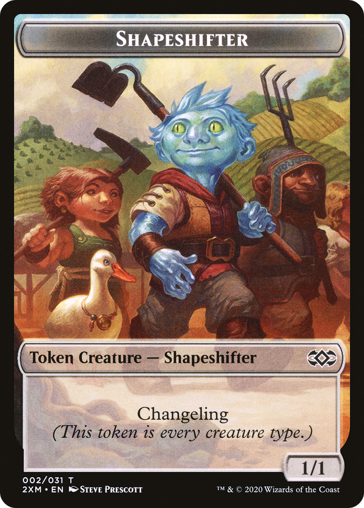Shapeshifter (T2XM-002) - Double Masters Tokens Foil