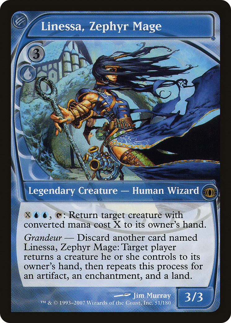 Linessa, Zephyr Mage (FUT-051) - Future Sight