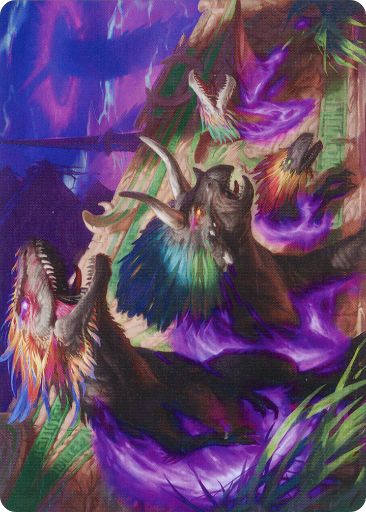 Burning Sun's Fury // Burning Sun's Fury (AMOM-029) - March of the Machine Art Series (Borderless) Foil