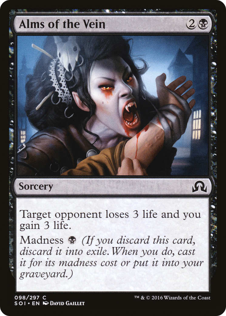 Alms of the Vein (SOI-098) - Shadows over Innistrad Foil