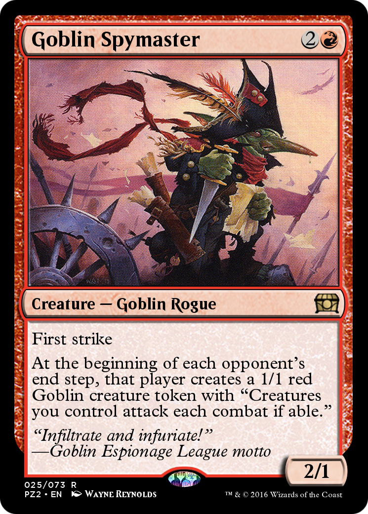 Goblin Spymaster (PZ2-025) - Treasure Chest