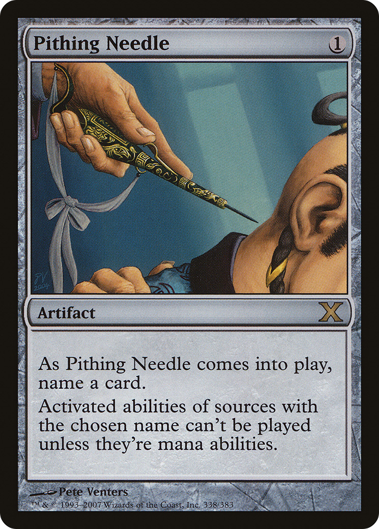 Pithing Needle (10E-338) - Tenth Edition
