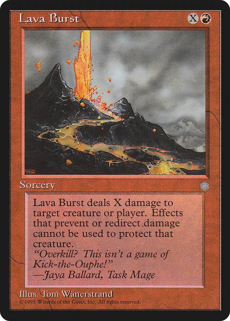 Lava Burst (ICE-) - Ice Age