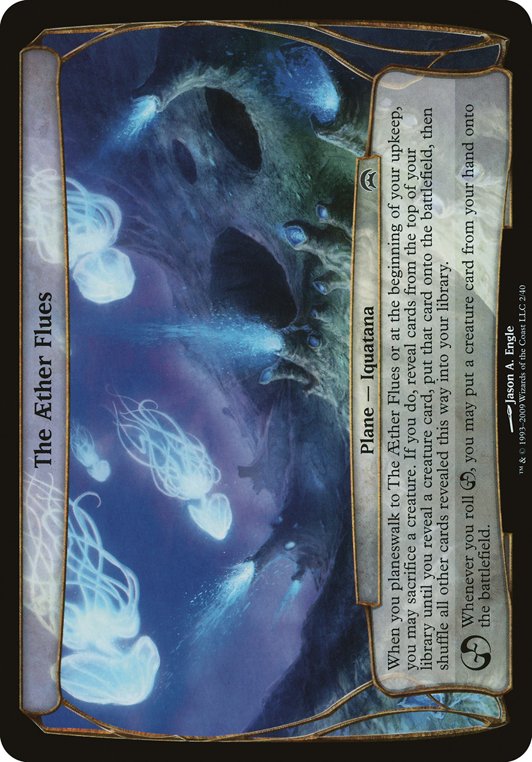The Aether Flues (Planechase) (OVER-) - Planechase Planes