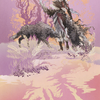 Arlinn, the Pack's Hope // Arlinn, the Pack's Hope (AMID-003) - Midnight Hunt Art Series (Borderless) Foil