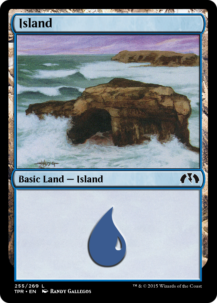 Island (TPR-255) - Tempest Remastered Foil