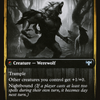 Child of the Pack (DBL-501) - Innistrad: Double Feature: (Double Faced Transform) Foil