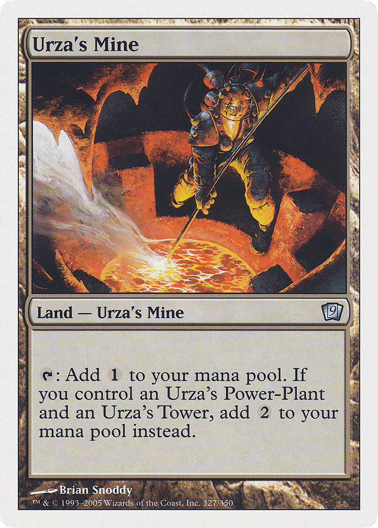 Urza's Mine (9ED-327) - 9th Edition Foil