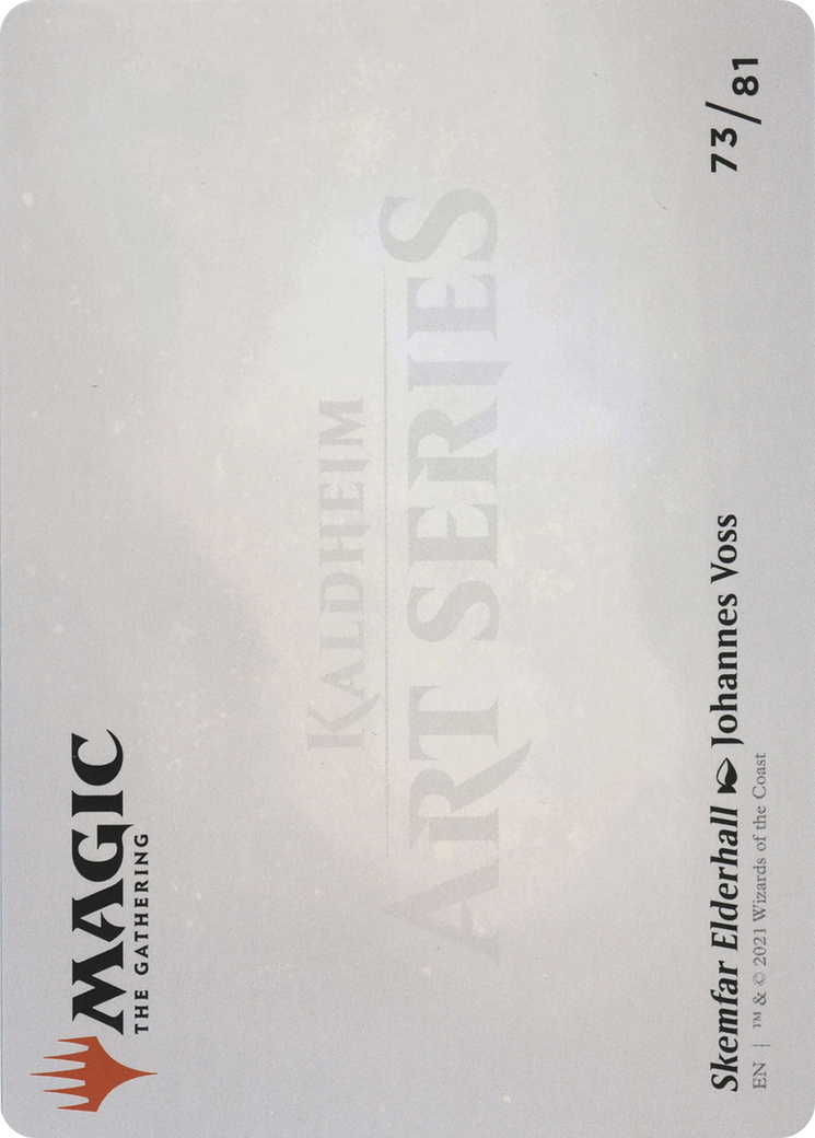Skemfar Elderhall // Skemfar Elderhall (ASKHM-073) - Art Series: Kaldheim (Borderless)
