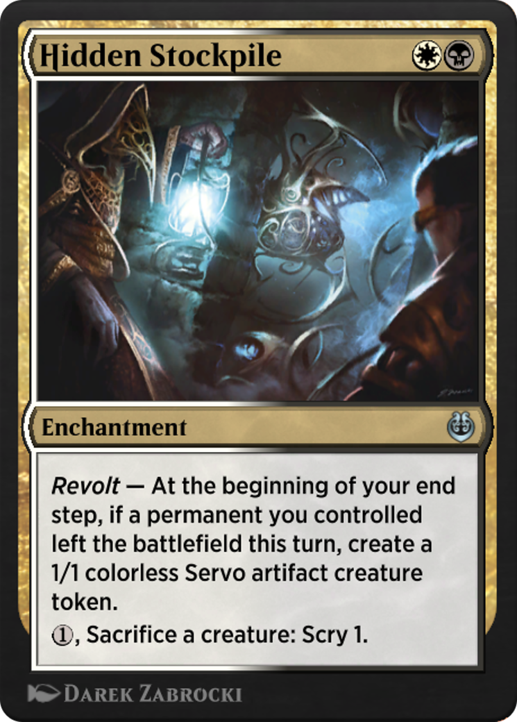 Hidden Stockpile (KLR-197) - Kaladesh Remastered