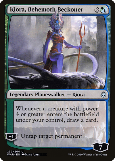 Kiora, Behemoth Beckoner [War of the Spark]