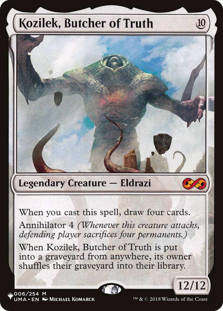 Kozilek, Butcher of Truth (LIST-006/254) - The List